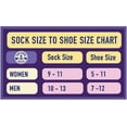 thumbnail image 3 of SOCKS'NBULK Wholesale Bulk Womens Crew Socks, Cotton Sport Athletic Socks - Size 9-11 (Black, 72), 3 of 7