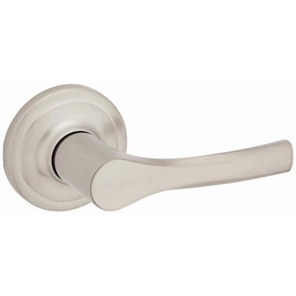Kwikset 200HYL-15 Henley Passage Door Lever Set - Nickel