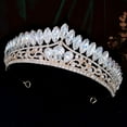 thumbnail image 4 of AURARMLET Bridal Wedding Headband for Bride, Lightweight Golden Metal with Unique Elegant Design, 4 of 8