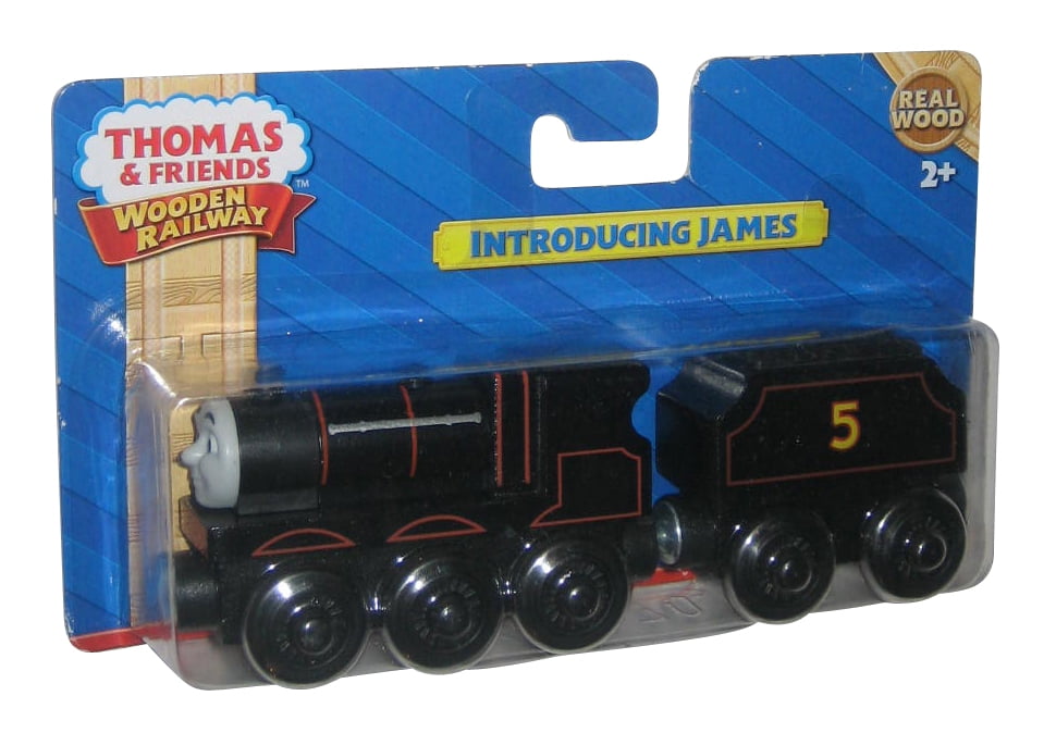 wooden james train
