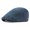 Blue-a, variant on Harrington&Co. Hatters Denim Vintage Cap Newsboy Flat Ivy Pre-shaped Hard Brim, Adjustable Dual Side Metal Buckles, Breathable Washed Cotton Cabbie Hat