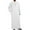 White, variant on Baorden Men's Stand Collar Button Long Sleeve Robe