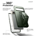 thumbnail image 3 of Dexnor Full Body Case for Google Pixel 7 Pro, [Built in Screen Protector and Kickstand] Heavy Duty Military Grade Protection Shockproof Protective Cover for Google Pixel 7 Pro, Green, 3 of 7