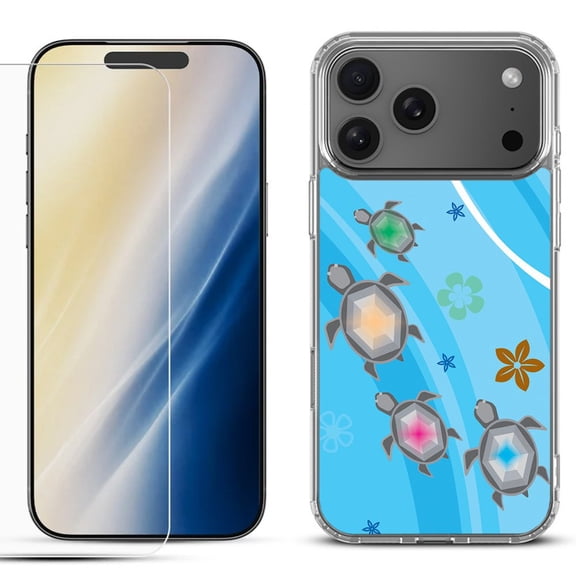 Shockproof Phone Case for iPhone 18 Pro, by OneToughShield - Design 066