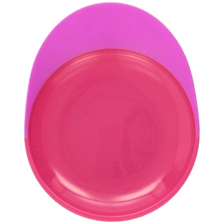 Boon Catch Plate With Spill Catcher Baby Plate Pink/Purple