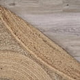 thumbnail image 4 of Jute Natural Round Carpet Braided Area Rug Farmhouse Rustic Look Rug Carpets, 4 of 4