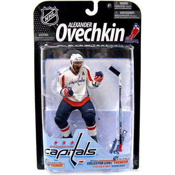 McFarlane NHL Sports Picks Series 23 Alexander Ovechkin Action Figure (White Jersey Variant)