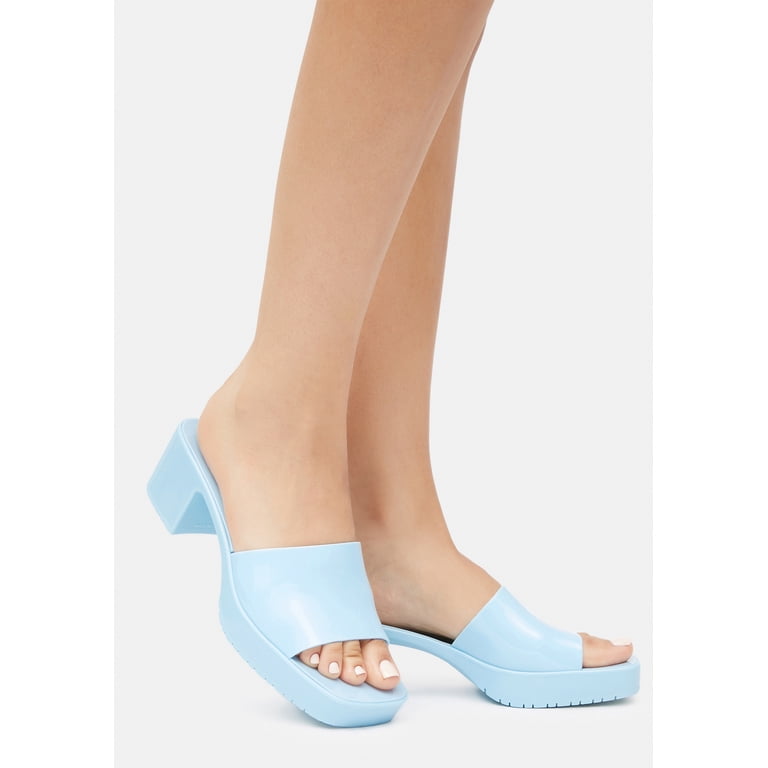 heel sandals steve madden jelly block heel