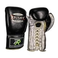 thumbnail image 3 of Guantes de boxeo para hombres y mujeres, guantes de entrenamiento de boxeo, guantes de boxeo transpirables. Negro 10oz, 3 of 9