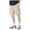 Khaki, variant on Shorts for Men Men's Elastic-Waist Casual Stretch Short Shorts (Navy,L)