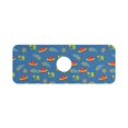 thumbnail image 7 of Yayeee Faucet Mat for Kitchen Sink 14.7" Diatomite Long Splash Guard Pad, Blue Cartoon Galaxy, 7 of 7