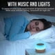 thumbnail image 4 of White Noise Machine for Baby with Night Light, 12 Soothing Sounds, 7 Colors, Memory Function & Timer - Sleep Aid, 4 of 5