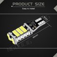 thumbnail image 1 of NGOUCIG CANBUS LED T15 W16W Bombilla De Luz De Marcha Atrás Para Coche Motor Señal De Giro 45SMDs 6000K Lámpara De Color Blanco 12V Para Auto Motocicleta 125, 1 of 3