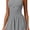 Grey, variant on AEXTO Womens Tennis Golf Dress with Built-in Bra Shorts Zipper Slim Fit A-line Hem Skirt Athletic Dresses with Pockets