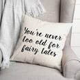 thumbnail image 2 of Creative Products Fairy Tales 18x18 Spun Poly Pillow, 2 of 2