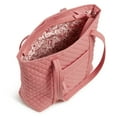 thumbnail image 3 of Vera Bradley Women's Cotton Small Vera Tote Bag Terra Cotta Rose, 3 of 4