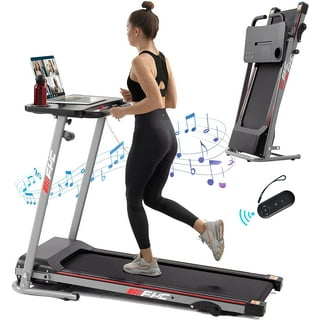 Treadmill with Incline, Folding Electric Treadmill for Home, Electric  Motorized Running Machine with Display and Cup Holder, Jogging Exercise