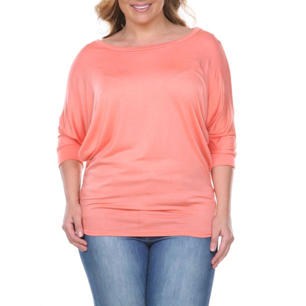 Women's Plus Size Dolman Top