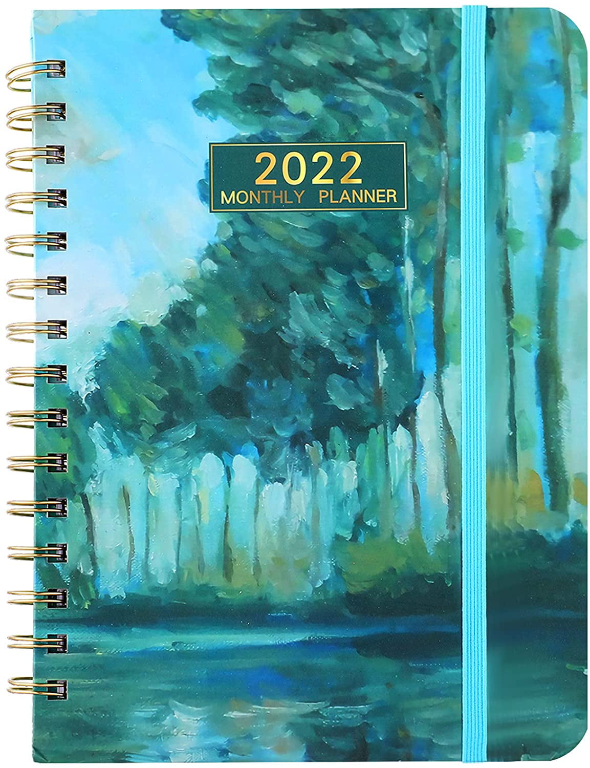 Weekly & Monthly Planner with Tabs Jan - Medium 2021 Planner 6.5" x 8.5" 