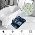 thumbnail image 3 of Monkey Polyester Non-Slip Machine Washable Floor Rug, for Office, Chair Rugs Included, 3 of 6