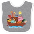 thumbnail image 3 of Inktastic Animal Ark Bible Story Christian Boys or Girls Baby Bib, 3 of 4