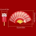 Christmas clearance Uscallm 2023 New Year Fan Folding Red Envelope