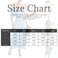 thumbnail image 2 of Women's Off the Shoulder Ruffle Maxi Dress Short Sleeve Tiered Graduation Boho Sundress, 2 of 9