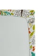 thumbnail image 2 of Ambesonne Animal Fitted Sheet, Wild Fox Wolf Flower, Queen Size, Orange Green and Blue, 2 of 2