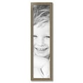 thumbnail image 2 of ArtToFrames 10" x 42" Aged White Gold Picture Frame, 10x42 inch Silver Wood Poster Frame (WOM-2036),  Pack, 2 of 7