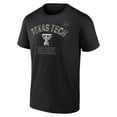 thumbnail image 2 of Men's Black Texas Tech Red Raiders OHT Military Appreciation Stencil Stacked T-Shirt, 2 of 4