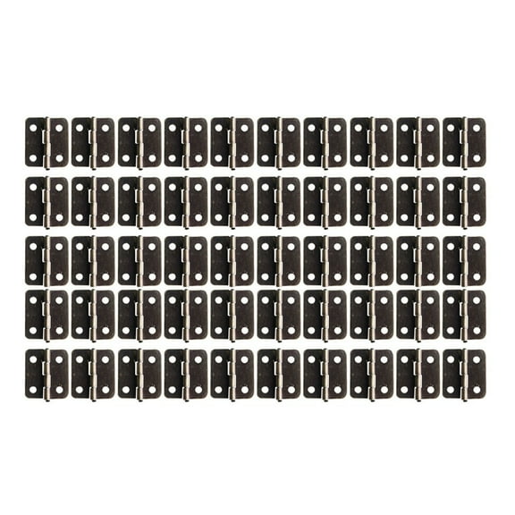 50PCS Antique Flat Hinge Wooden Box Hinge Jewelry Box Hinge With Nails