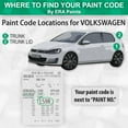 thumbnail image 2 of ERA Paints LC5B/H7 - Atlantic Blue Metallic for VOLKSWAGEN Exact Match Touch Up Paint Jar - Pro Kit, 2 of 7