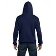 thumbnail image 2 of FRUIT OF THE LOOM 82230 ADULT 12 OZ. SUPERCOTTON FULL-ZIP HOOD, J NAVY, M, 2 of 2