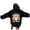 Z250103-A-Black, variant on OJinShaWanO White Hoodie Women Ladies' Loose Top Cute Print Hoodie 8319
