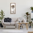thumbnail image 3 of Stupell Industries Blooming Opaque Flower Botanical & Floral Photography Brown Floater Framed Canvas Art Print Wall Art, 14 x 31, 3 of 10