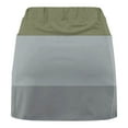 thumbnail image 5 of QATAINLAV Elastic Yoga Culottes for Women Fashion Colorblock Skinny High Wasited Skirts Workout Tennis Jogger Running Shorts Army Green 3XL, 5 of 6