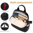 thumbnail image 5 of GOIACII Genuine Leather Backpack Purse for Women Multi-functional Elegant Soft Leather Shoulder Bag Shopping Trip Bag Medium, 5 of 9