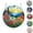 C, variant on 83 Pieces Acrylic Suncatcher Puzzle, 7.4 inDawn Blossom Sea Acrylic Sun Catcher Puzzle Kit for Doors Garden and Window Hanging, DIY Suncatcher Kits for Adults