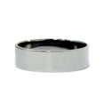 thumbnail image 2 of Mens Flat High Polished 6mm Black Gold Wedding Band Ring, 2 of 3