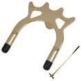thumbnail image 1 of Pool Bridge, Metal Copper Plating Anti Slip Billiards Snooker Pool Cue Rest Bridge Pool Cue Bridge Pool Bridge Stick Billiard Accessory for Most Pool Cue Sticks, 1 of 7