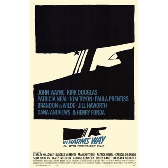 Posterazzi MOV198600 In Harms Way Movie Poster - 11 x 17 in.