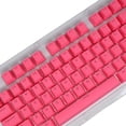 thumbnail image 3 of Teclas PBT de 104 teclas para teclado mecánico de juegos 61, 64, 72 y 98, duraderas Rosado, 3 of 6