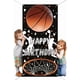 thumbnail image 2 of Fondo de decoración de cumpleaños de baloncesto de 1,8 x 0,8 m, pancarta para fiesta temática de baloncesto, fondo para fotografía deportiva., 2 of 9