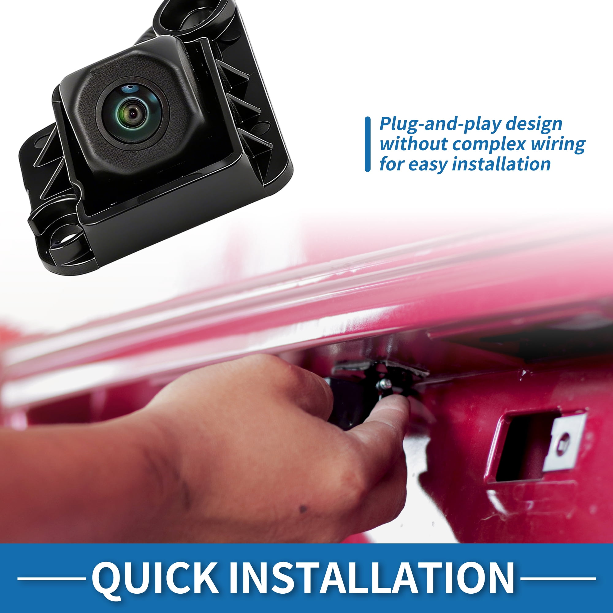 Unique Bargains Rear View Camera for Toyota Tacoma 2016 2017 Park Assist Backup Camera