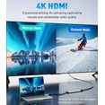 thumbnail image 4 of USB C Hub HDMI Adapter for Monitor,7 in 1 USB C Docking Station with 4K HDMI, SD/TF Card Reader Compatible for MacBook Pro, XPS More Type C Devices, 4 of 8