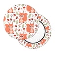 thumbnail image 2 of Vsdgher Squirrel And Print Stool Covers Round,Stretch Round Stool Covers Washable Stool Cushion Slipcover Elastic Chair Covers for 12-14 Inch Chair, 2 of 7