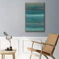 thumbnail image 5 of Stars & Shores I Framed Premium Gallery Wrapped Canvas - Ready to Hang - 17 x 25 - Walnut Floating Frame, 5 of 9