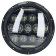 thumbnail image 2 of Faro LED para motocicleta de 7 pulgadas, 12V, 6000K, 3000LM, resistente al agua, ajuste Universal para Jeep Wrangler Jadeshay  A, 2 of 9