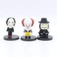 thumbnail image 5 of Zshan 10pcs Horror Character Action Figures Set,Mini Super Villain Minifigures Model for Fans Birthday Party Cake Topper,Easter Halloween Parties Decoration, 5 of 5