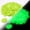 Green, variant on 200PCS Solar Glow in the Dark Pebbles Outdoor Night Guide Pebble Colorful Magical Glowing Rocks for Garden Landscaping Waterproof Pet Rock Cobbles Glo Fish Tank Accessories Decorations